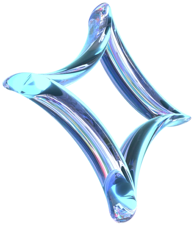 3D Glass Shape